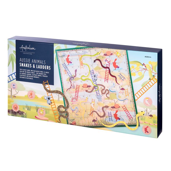 Aussie Animals Snakes and Ladders Game by The Australian Collection