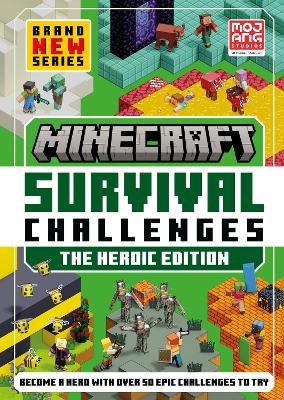 Minecraft Survival Challenges: The Heroic Edition by Mojang AB ISBN:9780008733209
