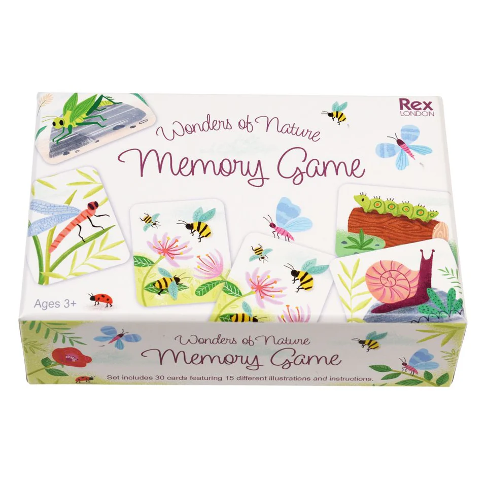Wonders of Nature Memory Game by Rex of London