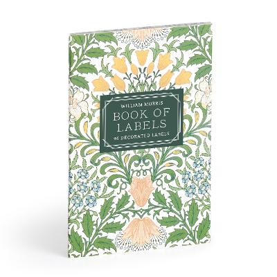 William Morris Book of Labels by Galison ISBN:9780735383210