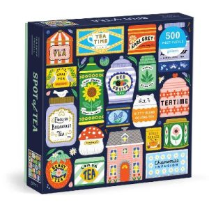 Spot Of Tea 500 Piece Puzzle by Galison ISBN:9780735385993