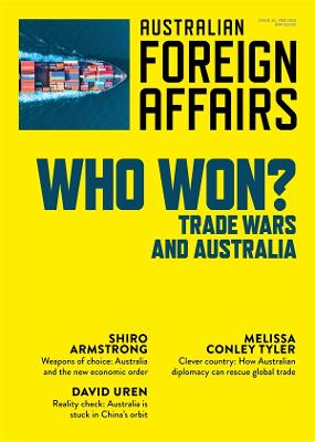 Who Won?: Trade wars and Australia by Jonathan Pearlman