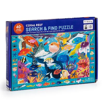 Coral Reef 64 Piece Search & Find Puzzle by Mudpuppy