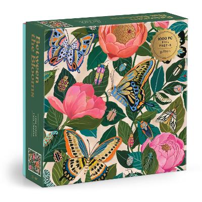 Between the Blooms 1000 Piece Foil Puzzle by Galison