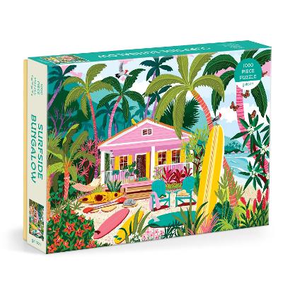Surfside Bungalow 1000 Piece Puzzle by Galison
