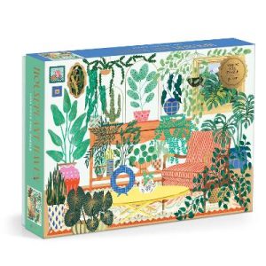 Houseplant Haven 1000 Piece Foil Puzzle by Galison ISBN:9780735388116