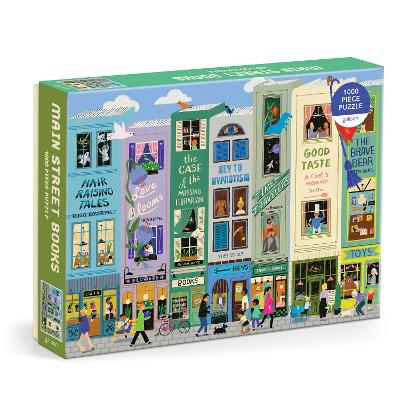 Main Street Books 1000 Piece Puzzle by Galison