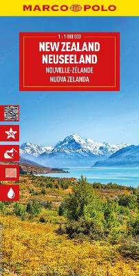 New Zealand Marco Polo Map by Marco Polo ISBN:9783575022806