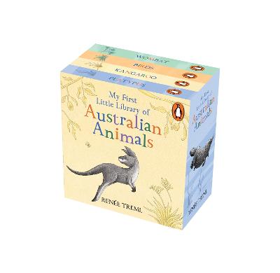 My First Little Library of Australian Animals: 4 board books in 1 by Renee Treml ISBN:9781761622533